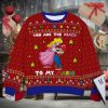 Naughty Brats Krampus Ugly Christmas Sweater