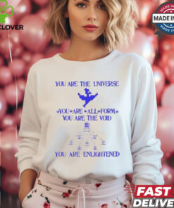 You Are The Universe You Are All Form You Are The Void You Are Enlightened Shirt