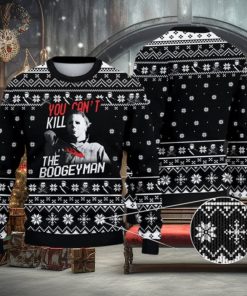 You Can’t Kill The Bogeyman Michael Myers Horror Ugly Christmas Sweater