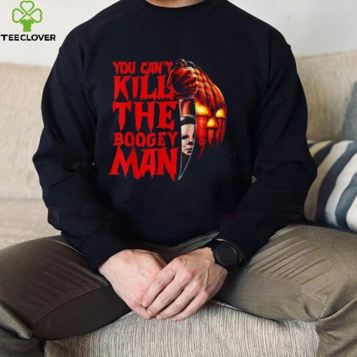 You Can’t Kill The Boogeyman Horror Pumpkin Halloween T Shirt