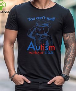 You Can't Spell Autism Without USA Shirt 2 You Can't Spell Autism Without USA Shirt