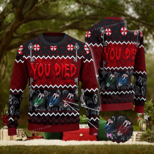 You Died Mutation Ugly Christmas Sweater
