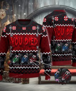 You Died Mutation Ugly Christmas Sweater