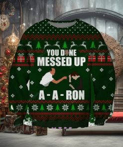 You Done Messed Up A Aron Key Peele Ugly Sweater
