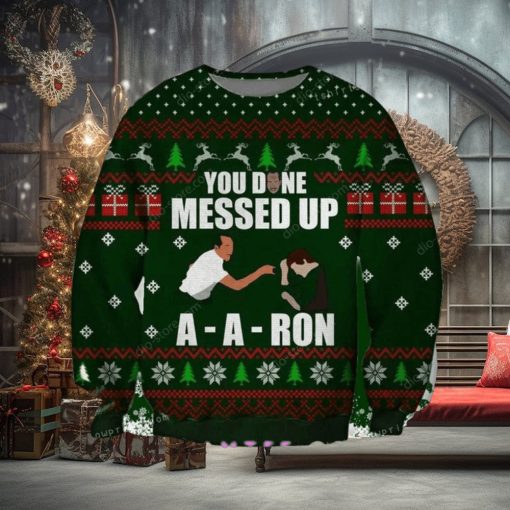 You Done Messed Up A Aron Key Peele Ugly Sweater