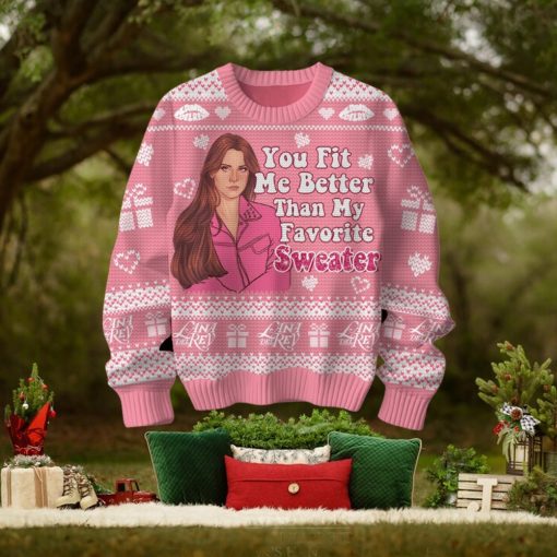 You Fit Me Better Than My Favorite Sweater Lana Del Rey Valentine Sweater