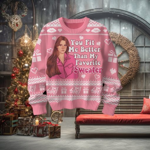 You Fit Me Better Than My Favorite Sweater Lana Del Rey Valentine Sweater