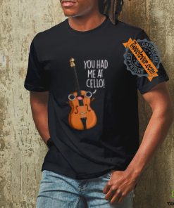 You Had Me At Cello Funny Music Pun Kids T Shirt