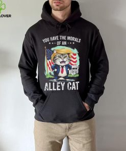 You Have The Morals Of An Alley Cat Biden Joke shirt