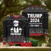 Santa Deadpool Christmas Ugly Sweatshirt, Superhero Christmas Sweater
