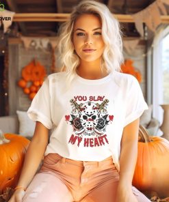 You Slay My Heart Jason Voorhees Horror Anti Valentine’s Day T Shirt