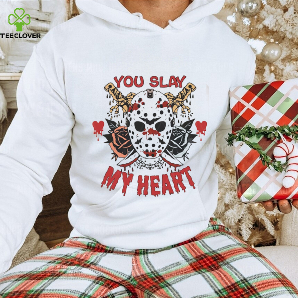 You Slay My Heart Jason Voorhees Horror Anti Valentine’s Day T Shirt You Slay My Heart Jason Voorhees Horror Anti Valentine’s Day T Shirt