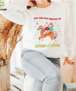 You are not immune to letting it linger cat shirt 1 You are not immune to letting it linger cat shirt
