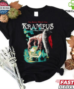 You better watch out Krampus is coming to town shirt