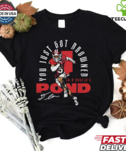 You just got drowned in D’Angelo Ponds 05 Indiana Hoosiers football signature shirt
