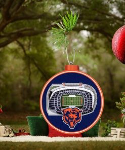 YouTheFan NFL Chicago Bears 3D StadiumView Ornament Soldier Field