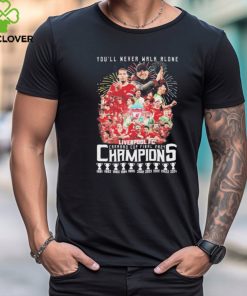 You’ll Never Walk Alone Liverpool FC Carabao Cup Final 2024 Champions shirt