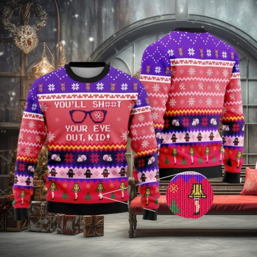 You’ll Shoot Your Eye Out Ugly Christmas Sweater Xmas Gifts