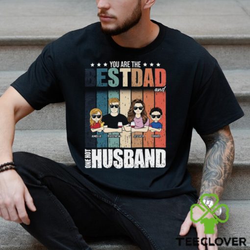 Young Best Dad Hot Husband Shirt