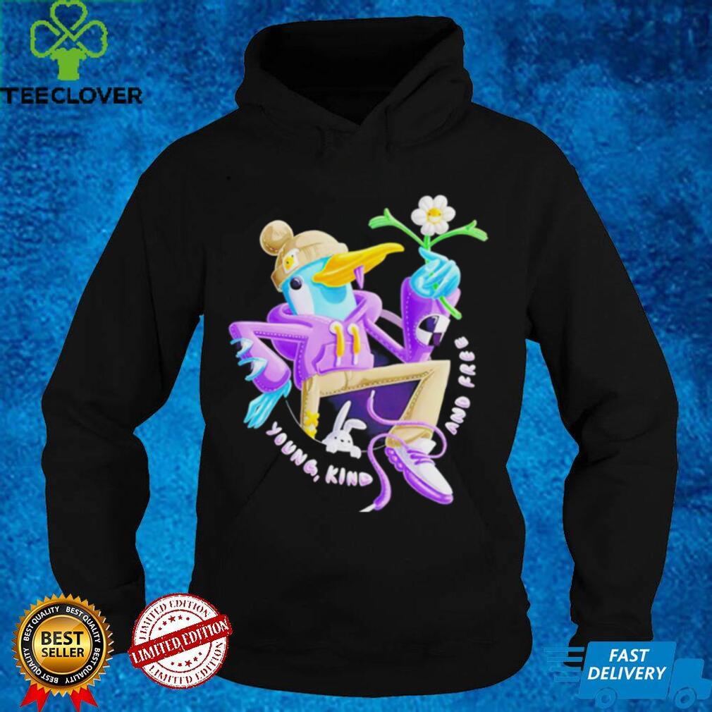 Young kind and free graph shirt Young kind and free graph shirt