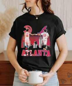 Young vs Acuna Jr Atlanta Sport Team Skyline 2023 signatures shirt 1 Young vs Acuna Jr Atlanta Sport Team Skyline 2023 signatures shirt