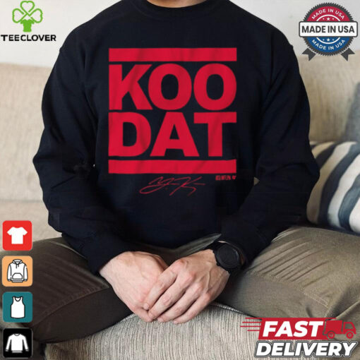 Younghoe Koo Koo Dat Atlanta Falcons Signature t shirt
