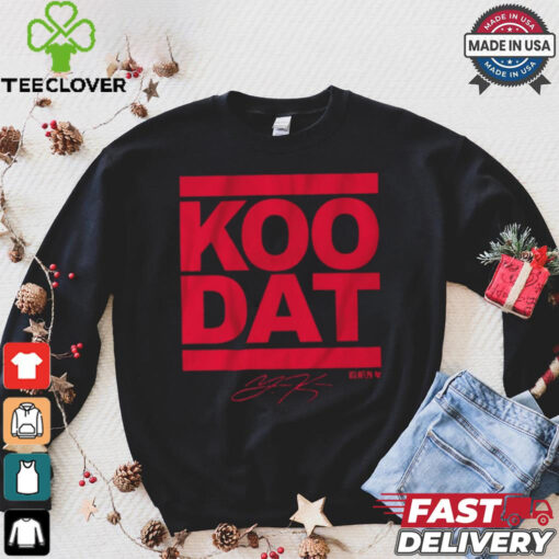 Younghoe Koo Koo Dat Atlanta Falcons Signature t shirt
