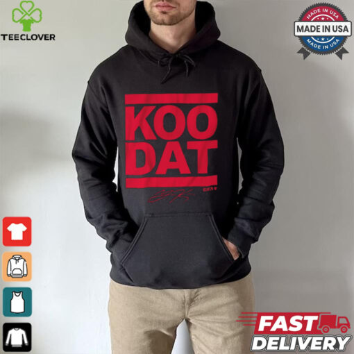 Younghoe Koo Koo Dat Atlanta Falcons Signature t shirt