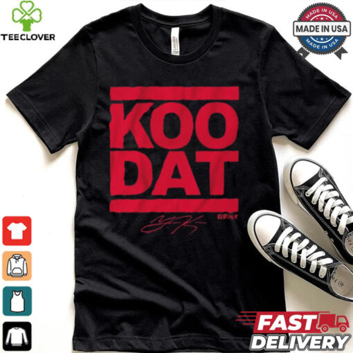 Younghoe Koo Koo Dat Atlanta Falcons Signature t shirt