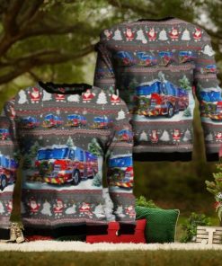 Youngsville Louisiana Youngsville Fire Department Christmas Ugly Sweater