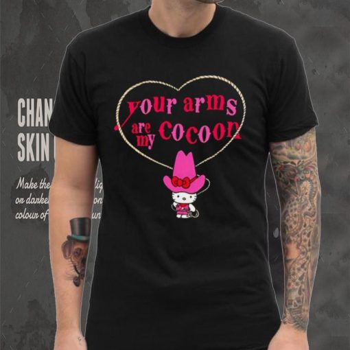Your Arms Are My Cocoon Hello Kitty Ringer shirt