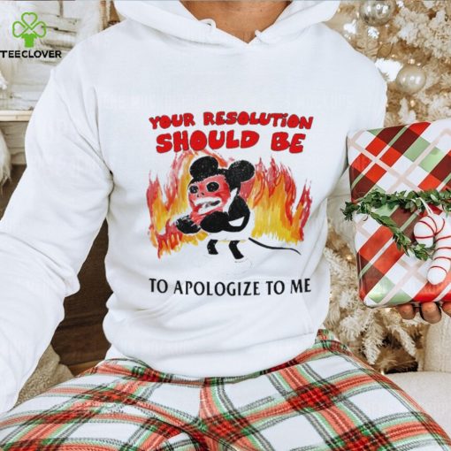 Your Solution Should Be To Apologize To Me Mickey Mouse T Shirt