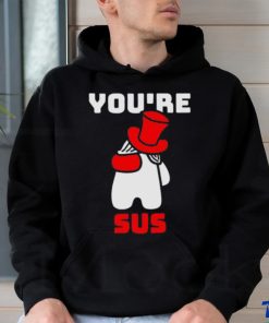 You’re Sus Red Art Shirt