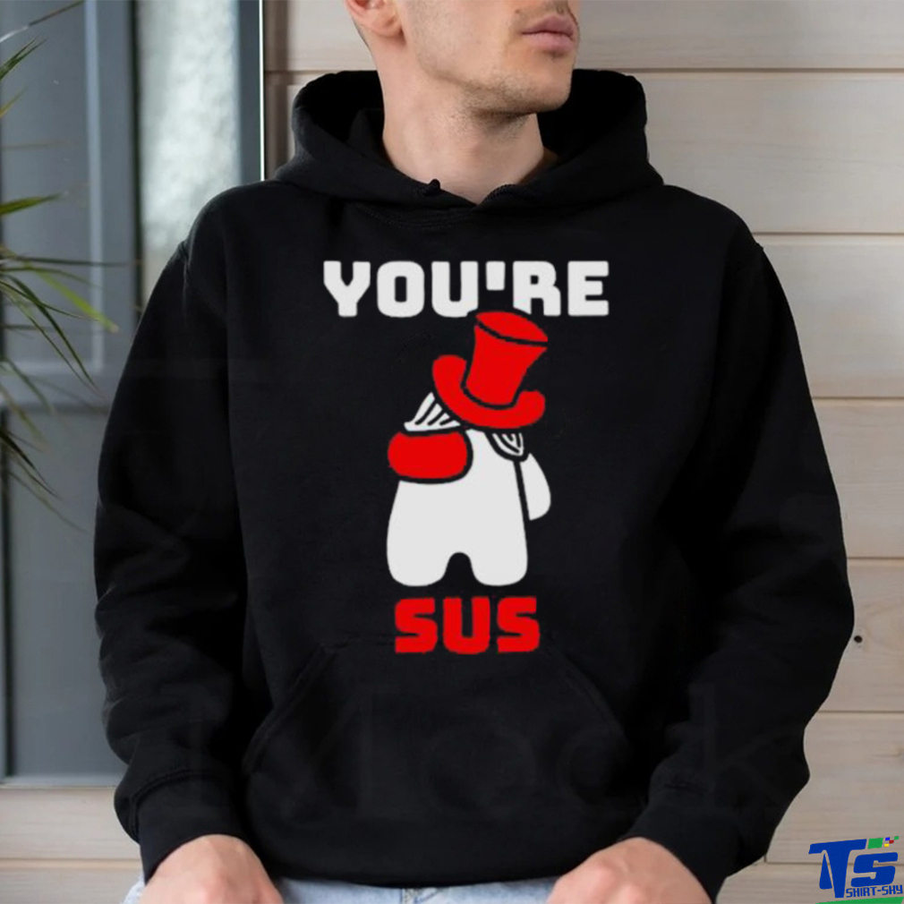 You’re Sus Red Art Shirt You’re Sus Red Art Shirt