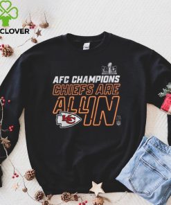 Youth 2024 AFC Conference Champions Kansas City Chiefs Locker Room T Shirt