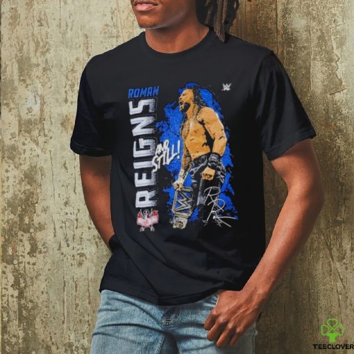 Youth 500 Level Black Roman Reigns And Still T Shirt