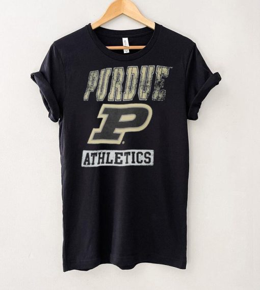 Youth Black Purdue Boilermakers Vintage T Shirt