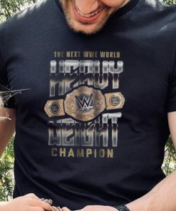 Youth Black WWE The Next World Heavyweight Champion T Shirt