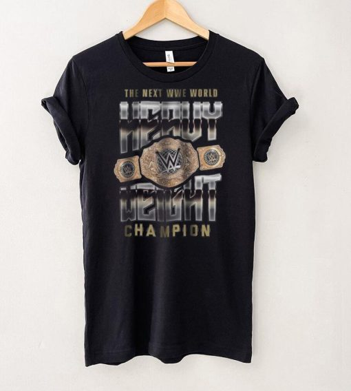 Youth Black WWE The Next World Heavyweight Champion T Shirt