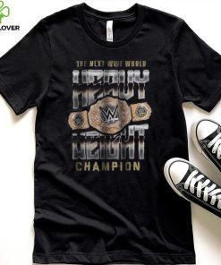 Youth Black WWE The Next World Heavyweight Champion T Shirt