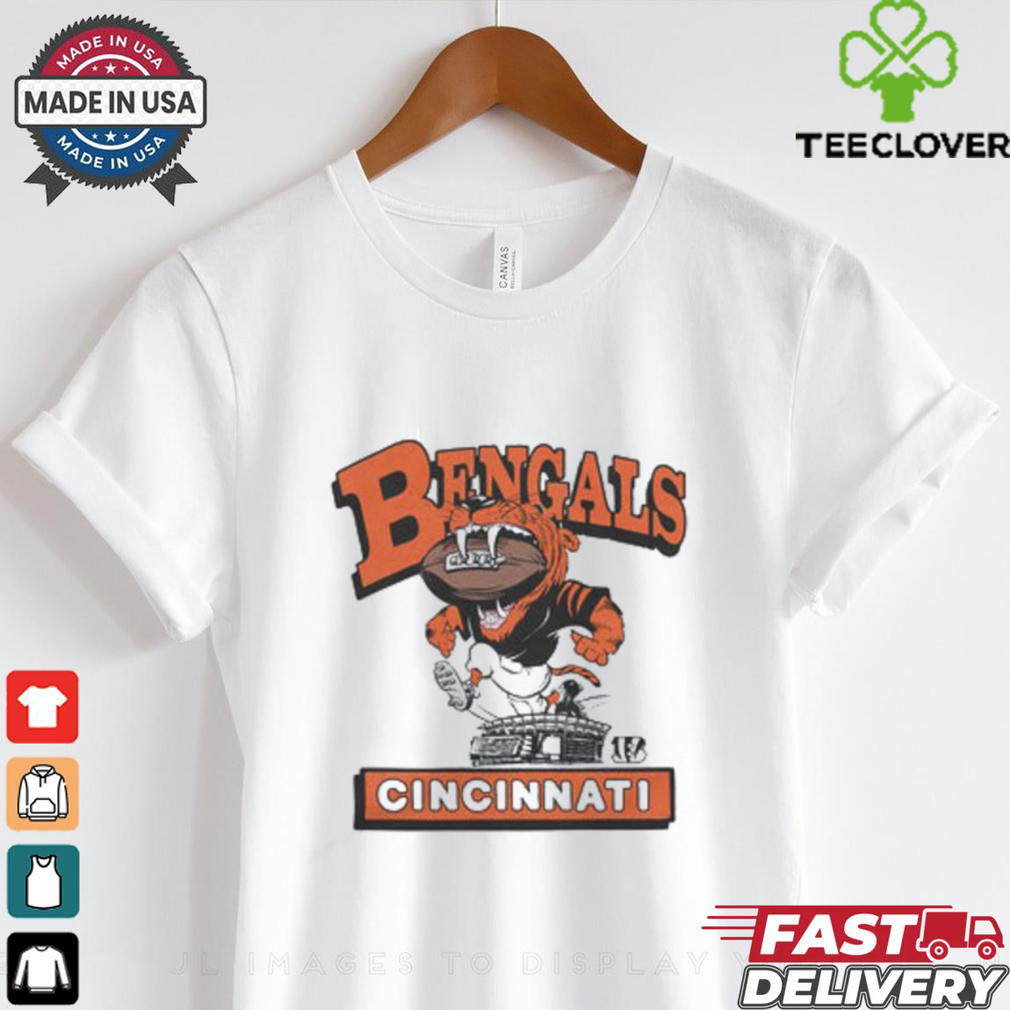 Youth Cincinnati Bengals Mascot Stadium shirt Youth Cincinnati Bengals Mascot Stadium shirt