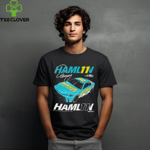 Youth Denny Hamlin Joe Gibbs Racing Team Collection Black Mavis Car shirt