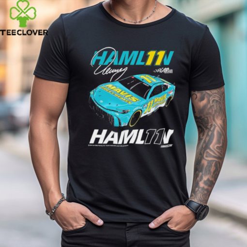 Youth Denny Hamlin Joe Gibbs Racing Team Collection Black Mavis Car shirt
