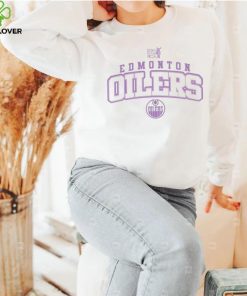 Youth Edmonton Oilers Levelwear White Hockey Fights Cancer Little Richmond T Shirt 2 Youth Edmonton Oilers Levelwear White Hockey Fights Cancer Little Richmond T Shirt