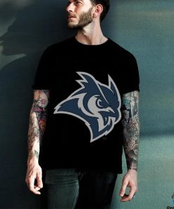 Youth Gray Rice Owls Logo Comfort Wash T Shirt