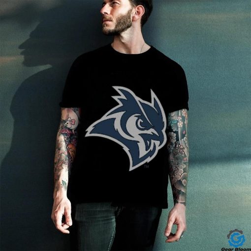 Youth Gray Rice Owls Logo Comfort Wash T Shirt