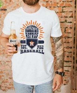 Youth Houston Astros Sun Burst T Shirt