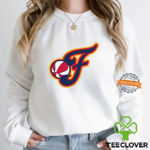 Youth Indiana Fever Secondary Logo Grey T Shirt
