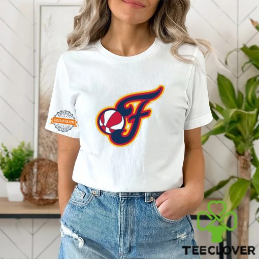 Youth Indiana Fever Secondary Logo Grey T Shirt
