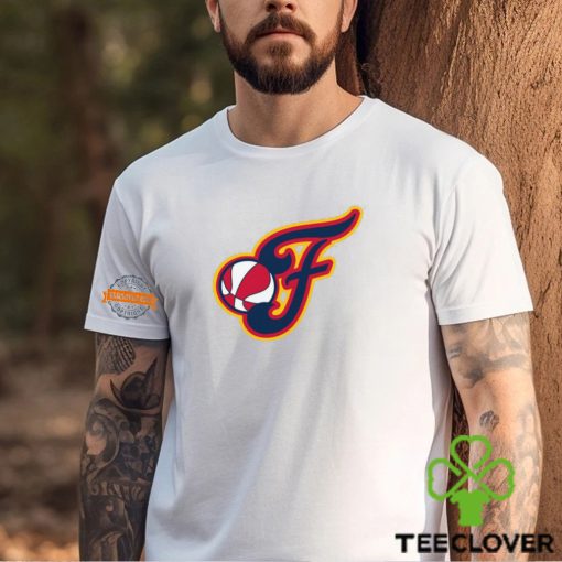 Youth Indiana Fever Secondary Logo Grey T Shirt